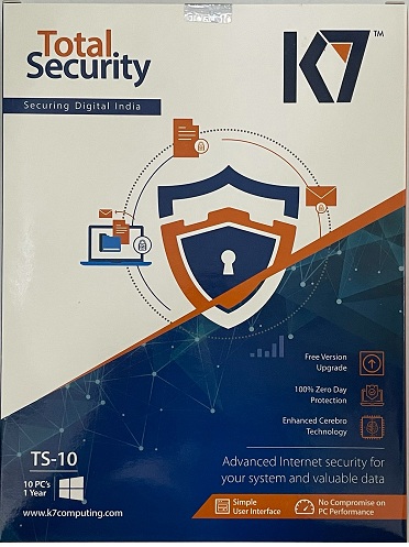 K7 TOTAL SECURITY
10 USERS 1 YEAR